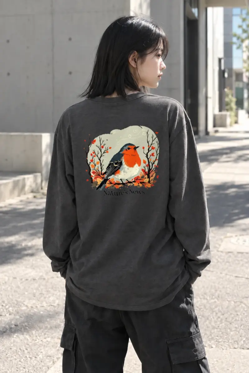 "Nature’s News" Unisex Longsleeve T-shirt | Gildan 2400