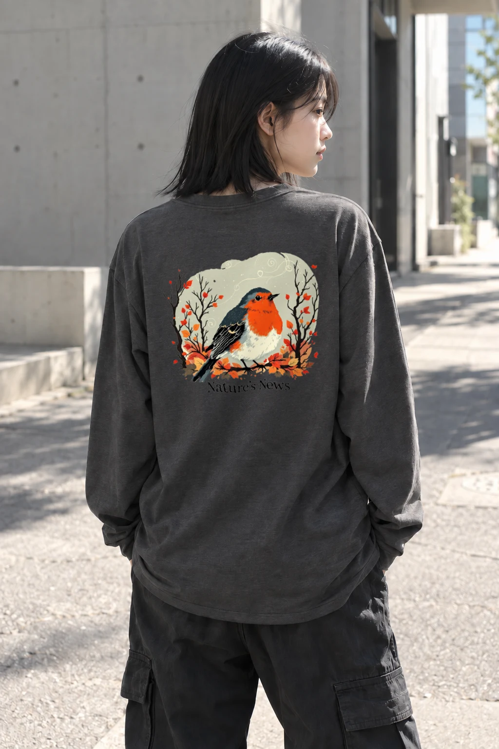 "Nature’s News" Unisex Longsleeve T-shirt | Gildan 2400