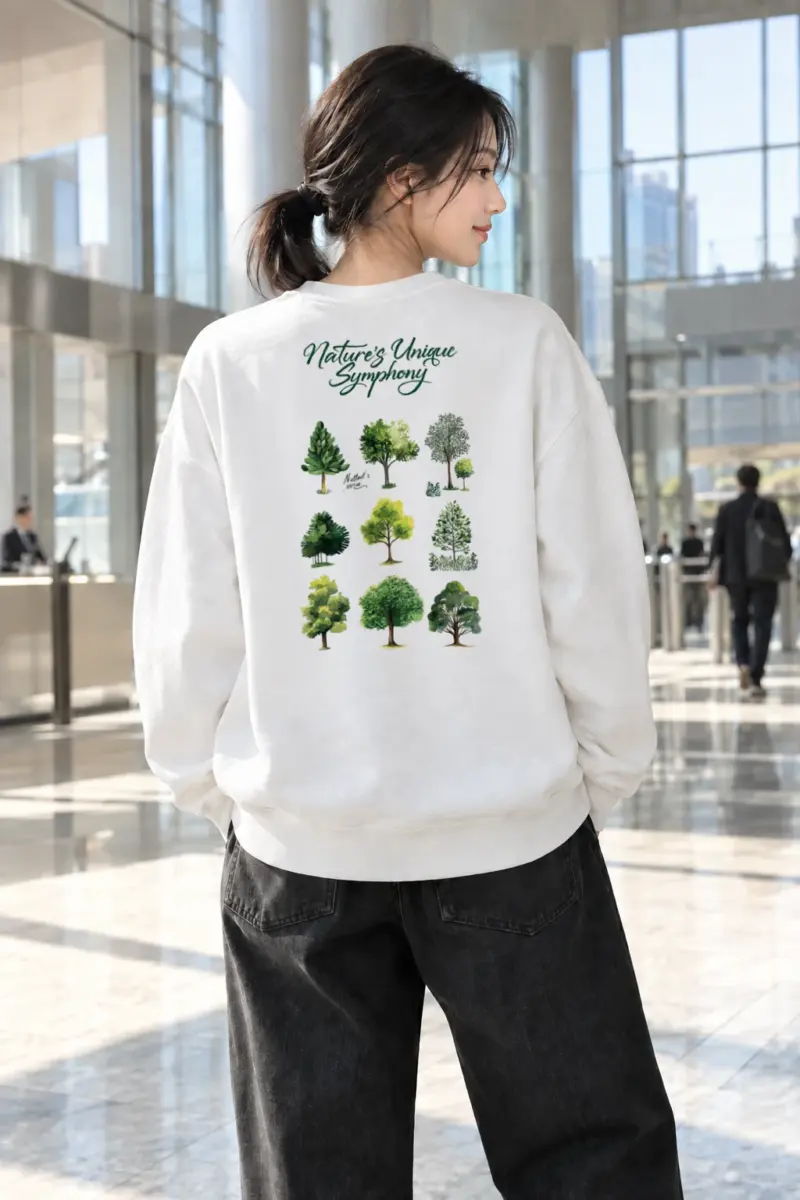 “Nature’s Unique Symphony” Heavy Blend Unisex Crewneck Sweatshirt | Gildan 18000