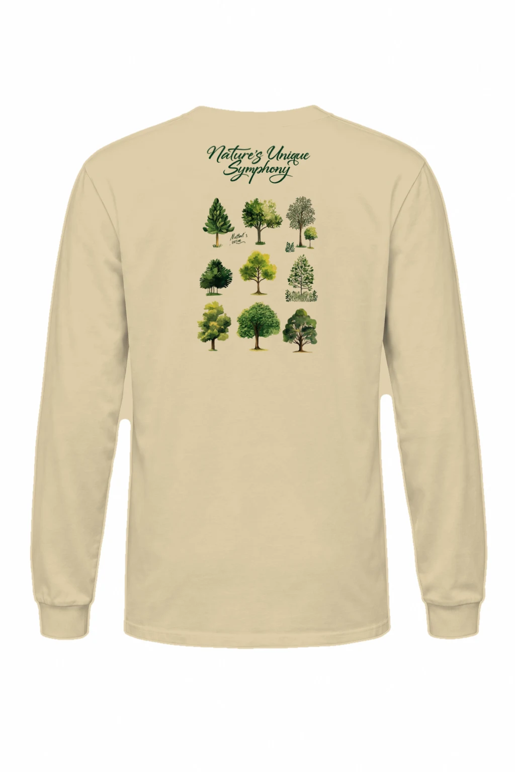 "Nature’s Unique Symphony" Unisex Longsleeve T-shirt | Gildan 2400