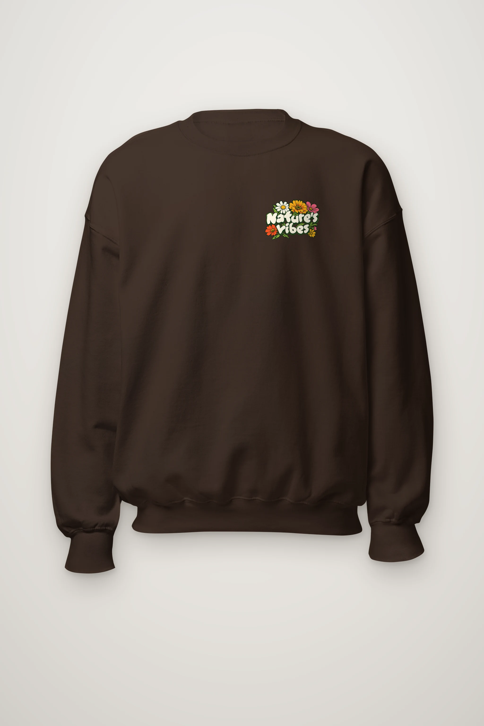 "Nature's Vibes" Heavy Blend Unisex Crewneck Sweatshirt