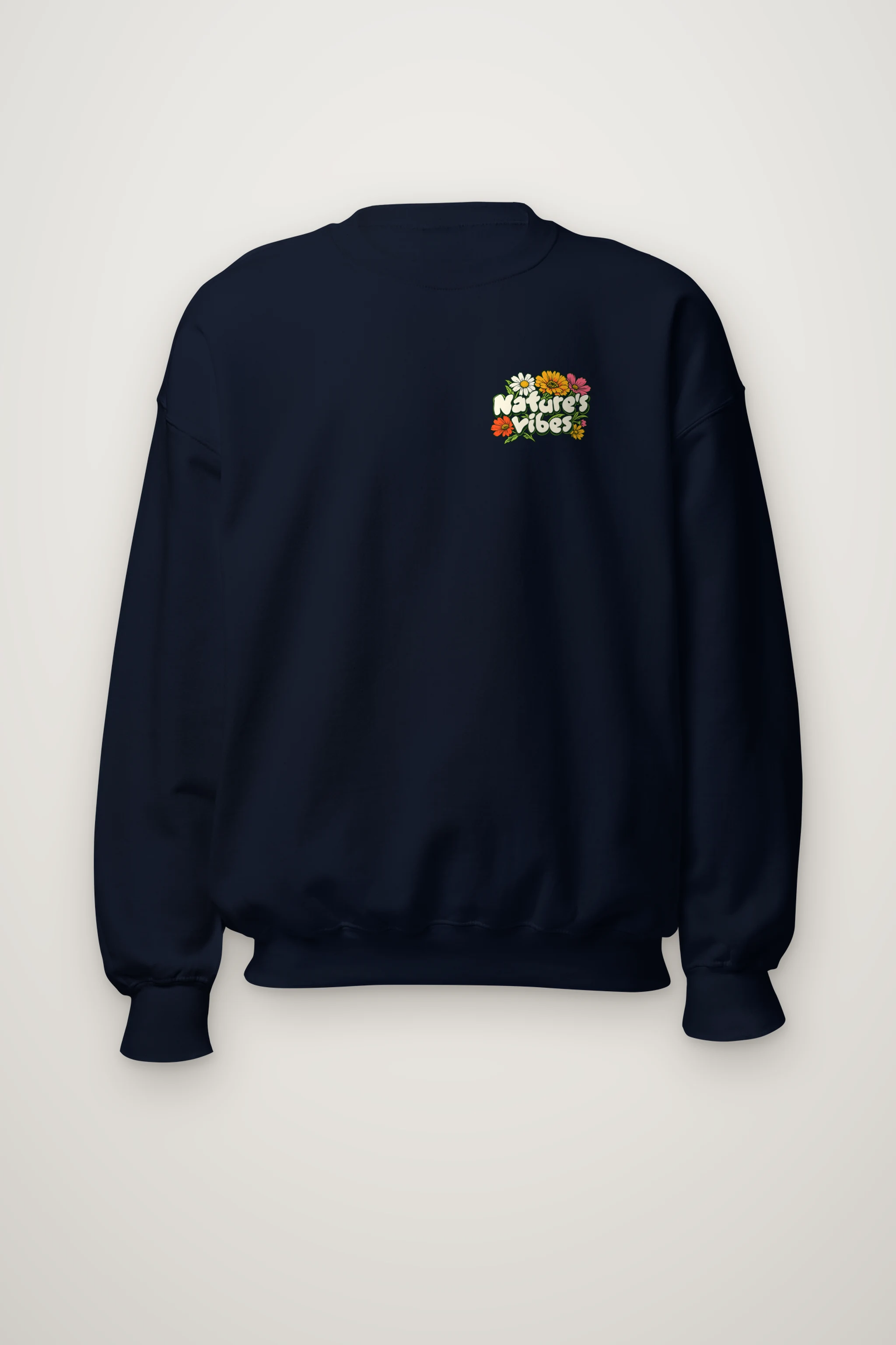 "Nature's Vibes" Heavy Blend Unisex Crewneck Sweatshirt