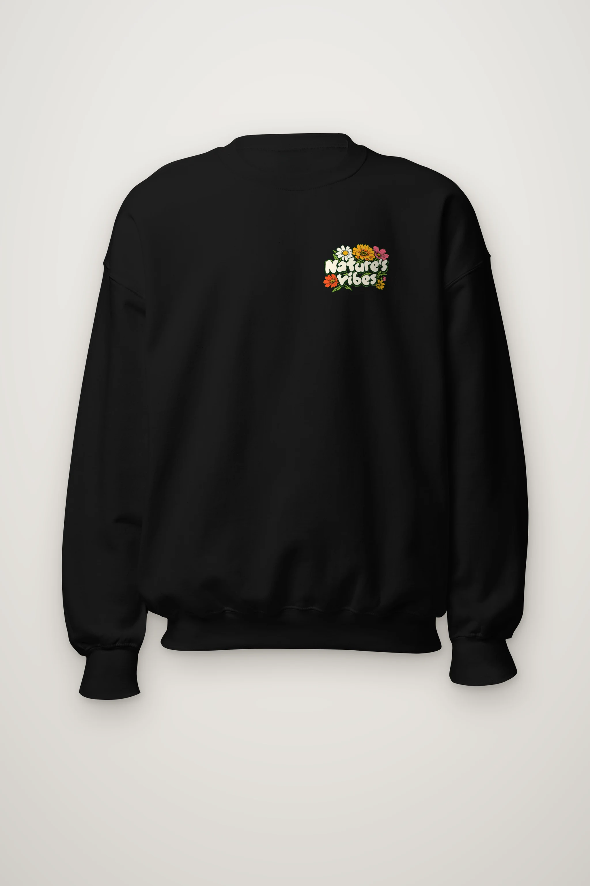 "Nature's Vibes" Heavy Blend Unisex Crewneck Sweatshirt