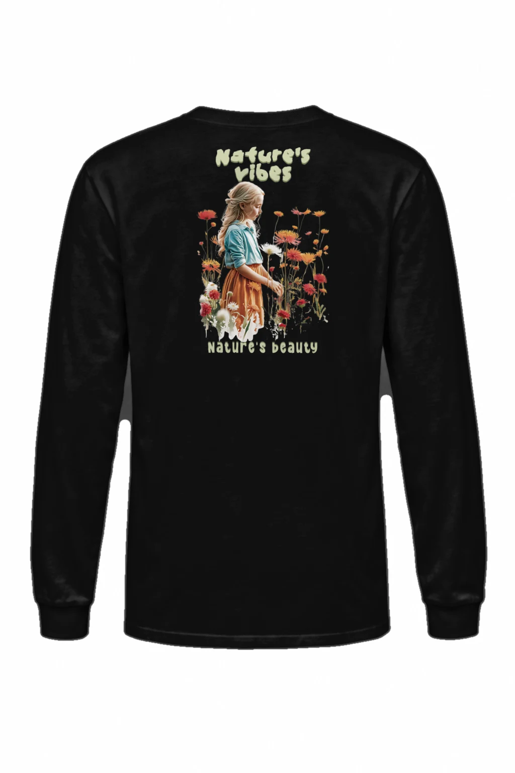 "Nature's Vibes" Unisex Longsleeve T-shirt | Gildan 2400