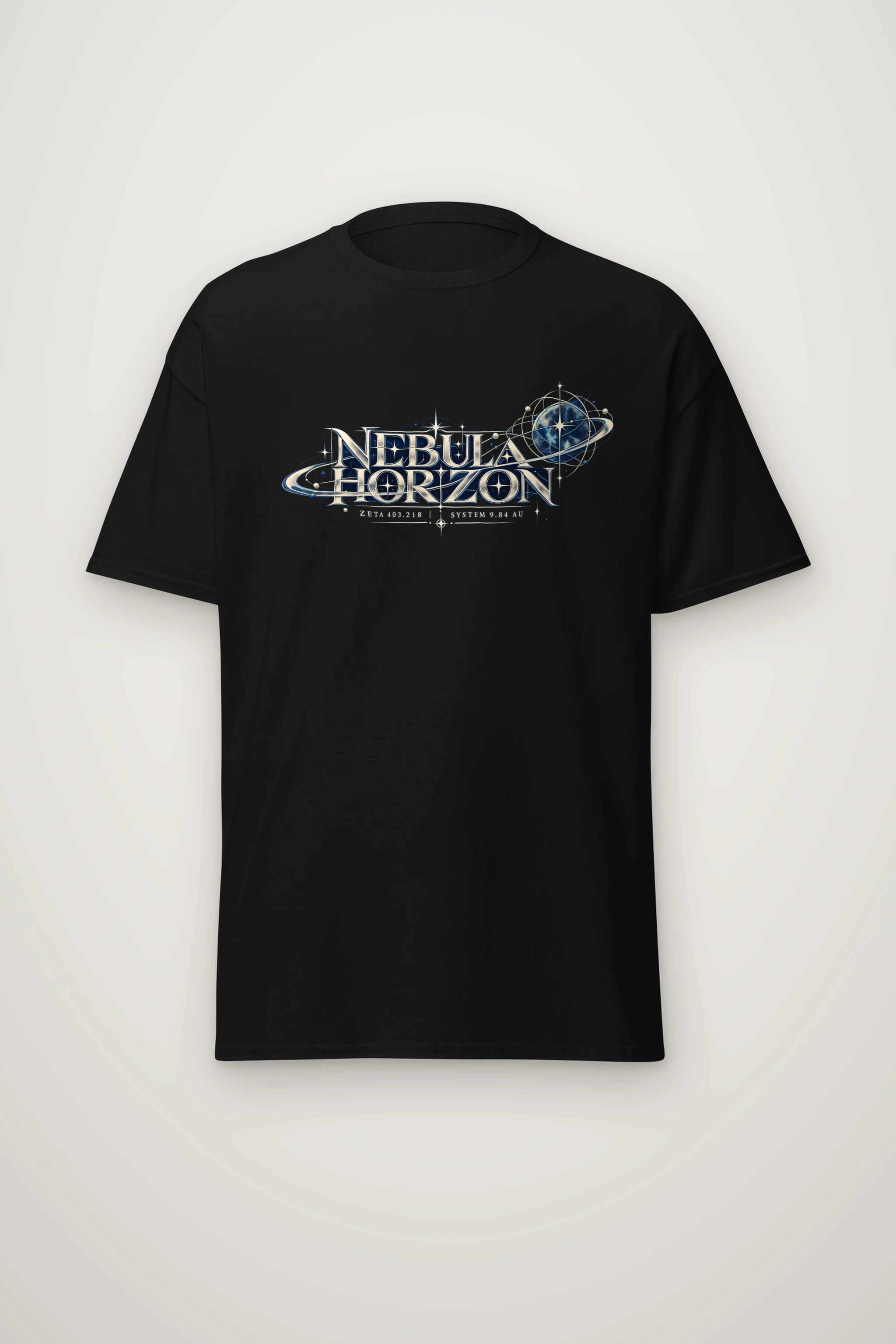 "Nebula Horizon" Heavyweight Unisex Crewneck T-shirt