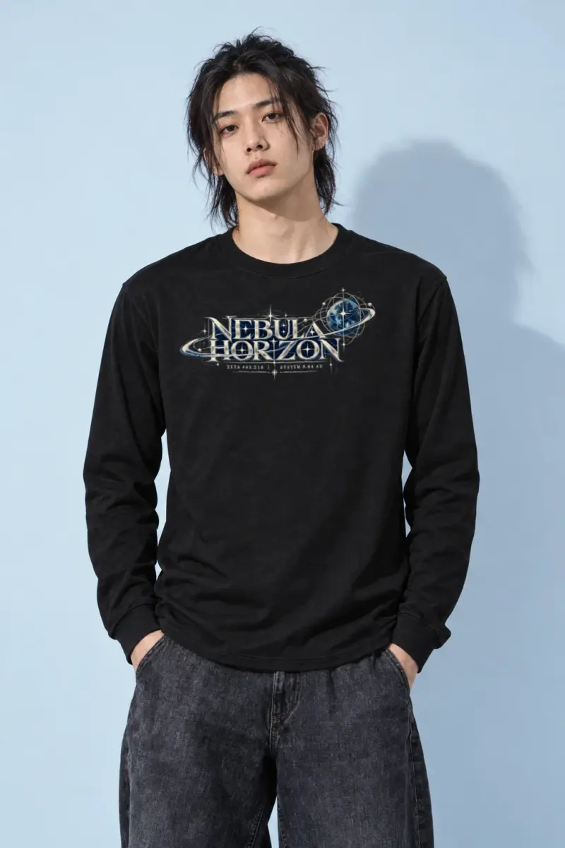 "Nebula Horizon" Unisex Longsleeve T-shirt