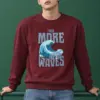 "Need More Waves" Heavy Blend Unisex Crewneck Sweatshirt