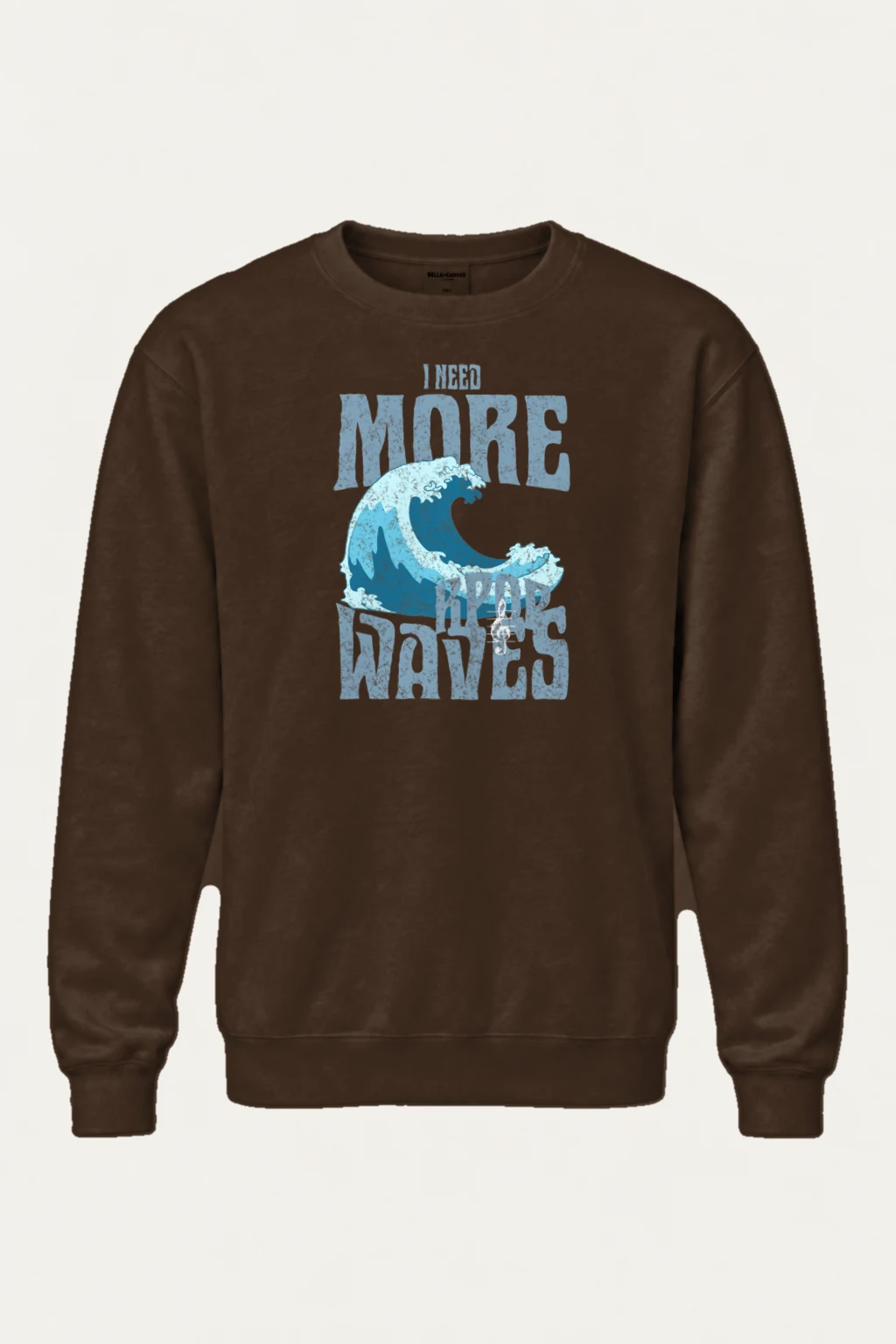 "Need More Waves" Heavy Blend Unisex Crewneck Sweatshirt | Gildan 18000