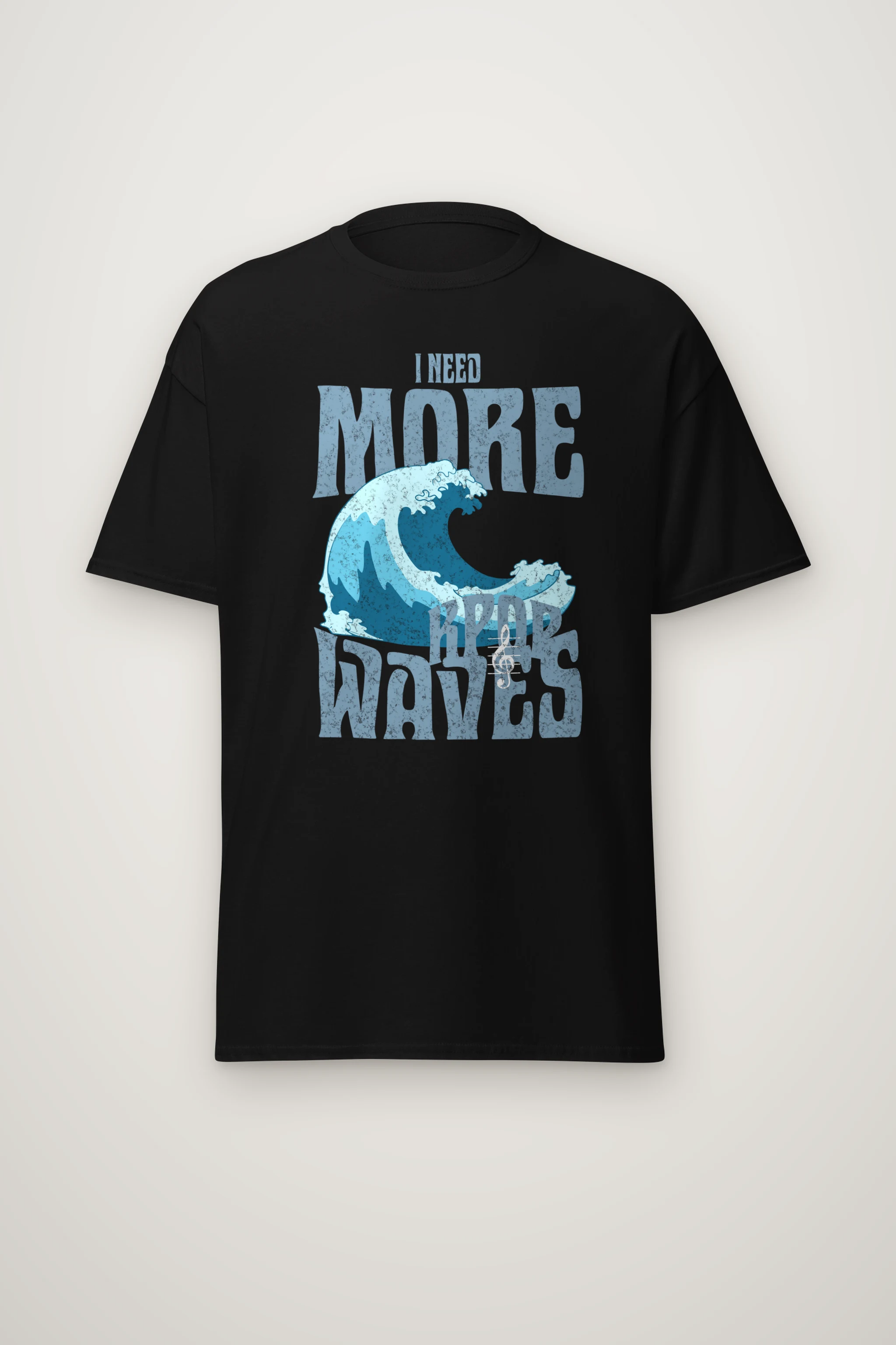 "Need More Waves" Heavyweight Unisex Crewneck T-shirt