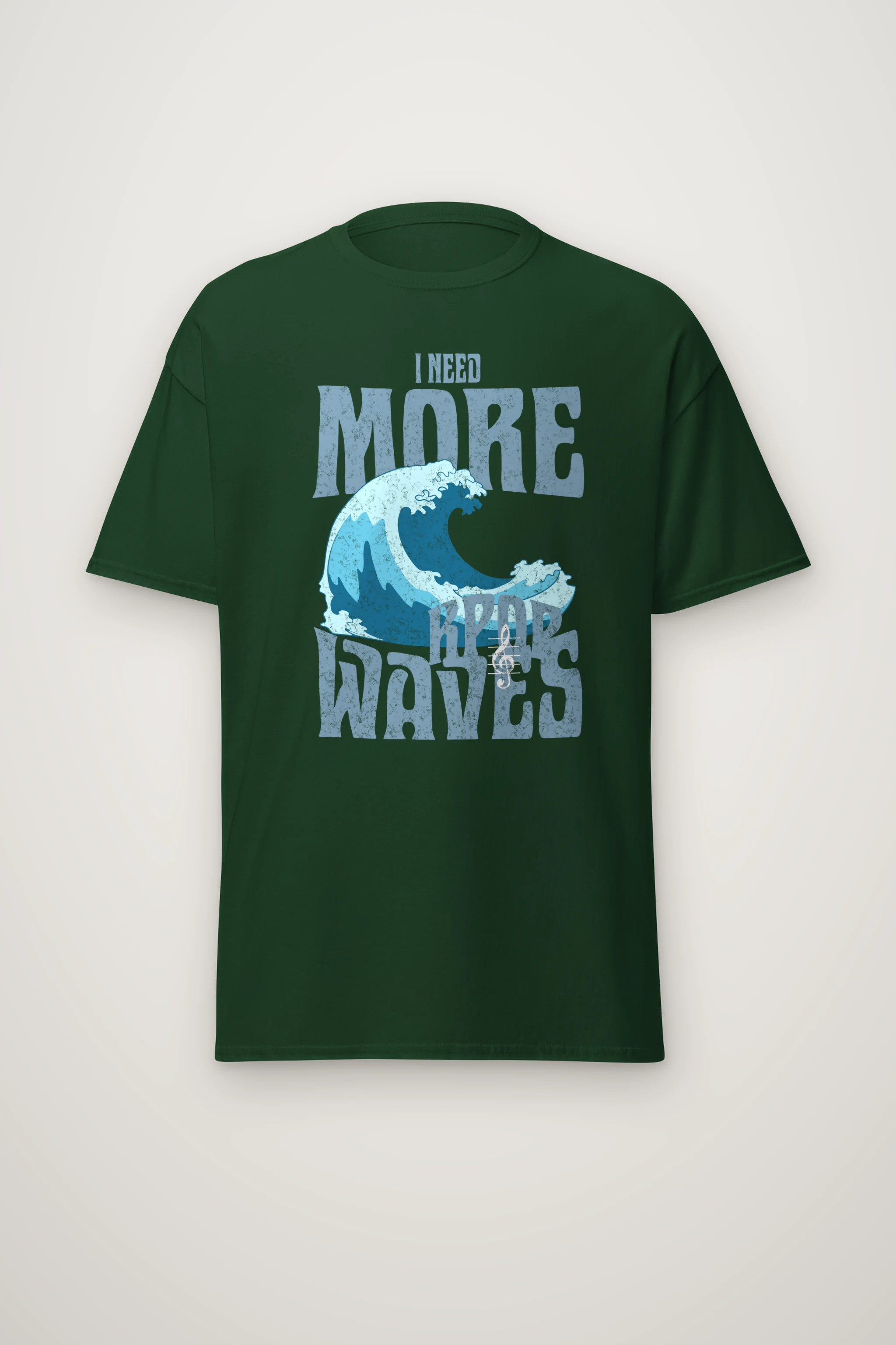 "Need More Waves" Heavyweight Unisex Crewneck T-shirt