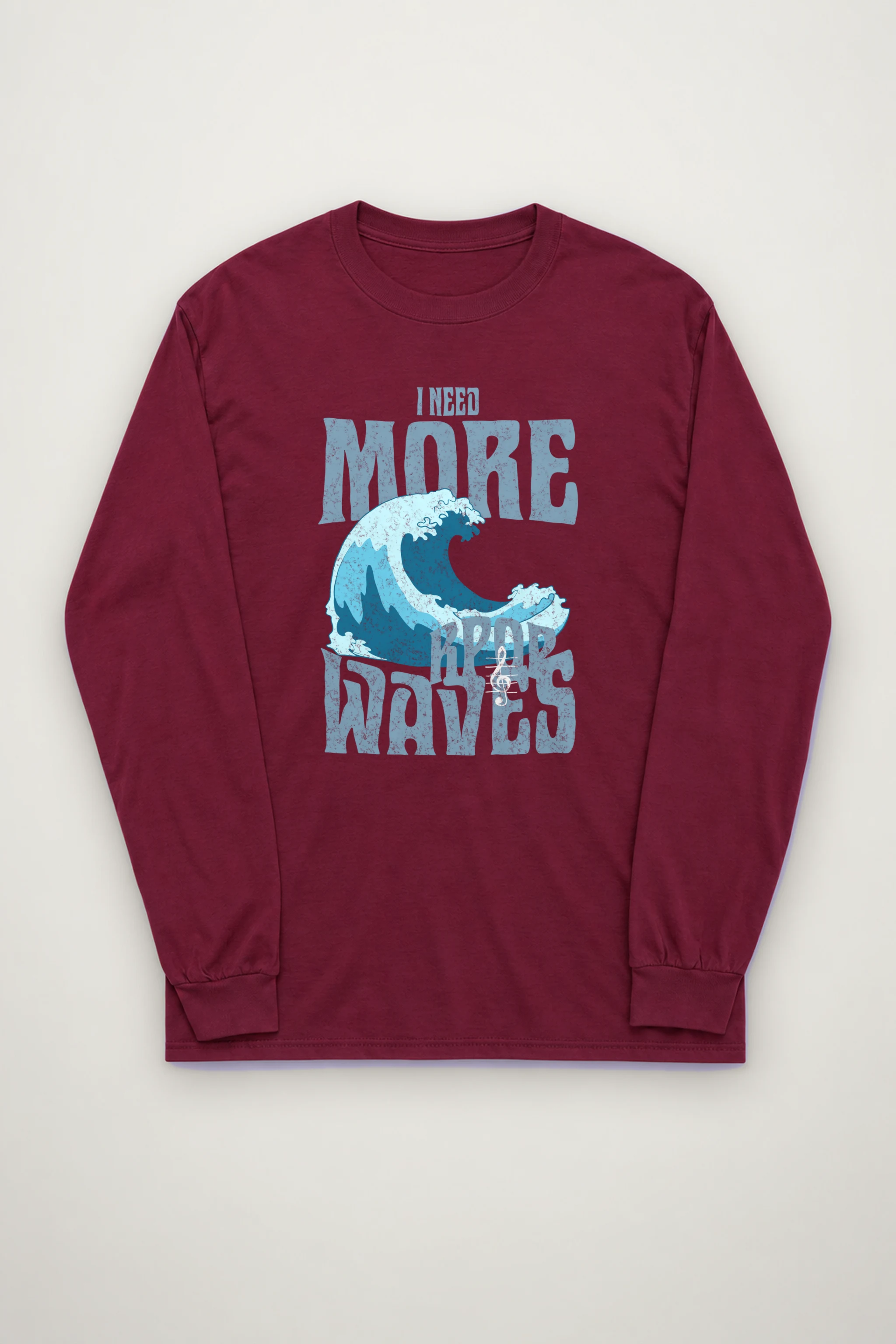"Need More Waves" Unisex Longsleeve T-shirt