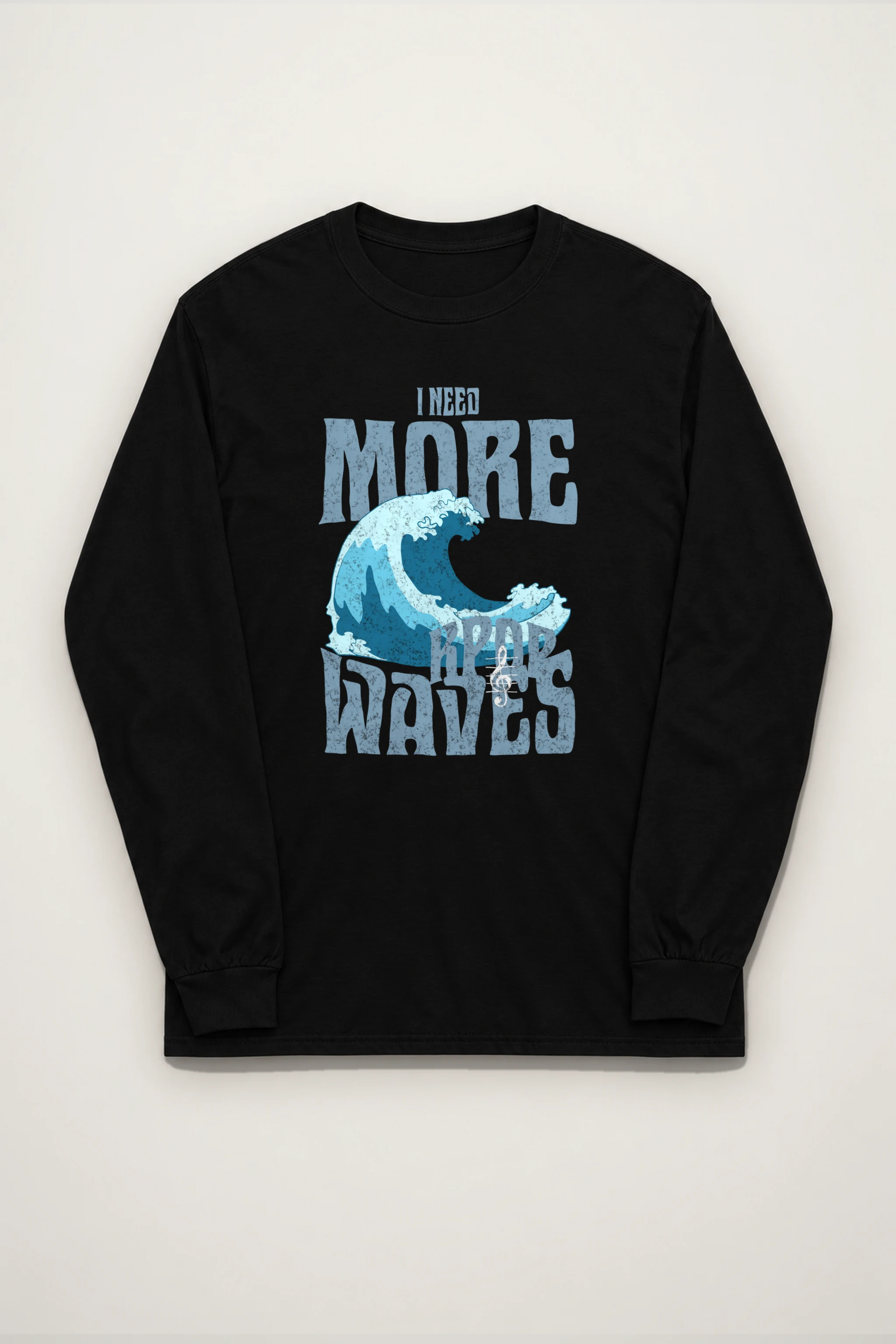 "Need More Waves" Unisex Longsleeve T-shirt