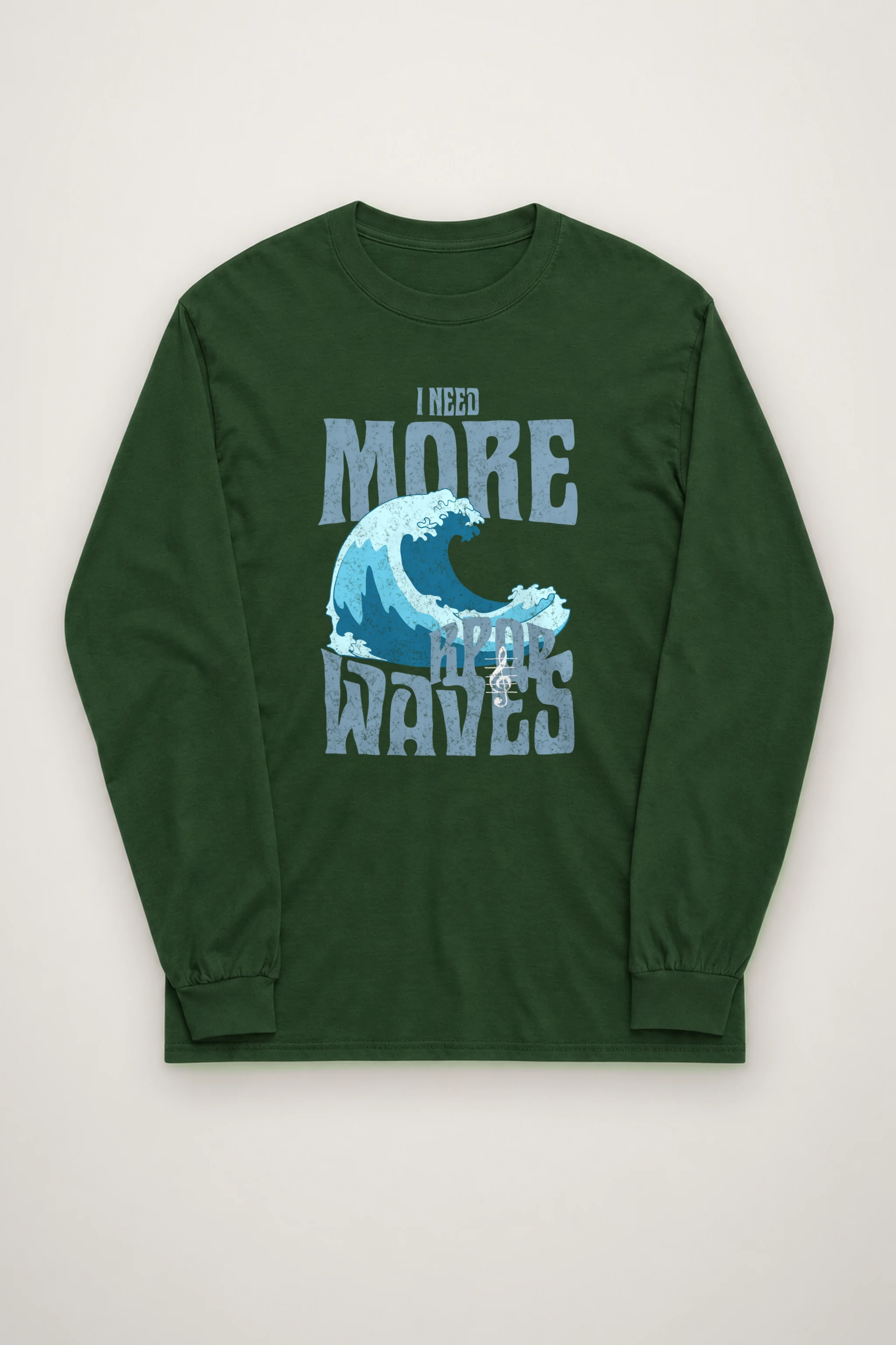 "Need More Waves" Unisex Longsleeve T-shirt