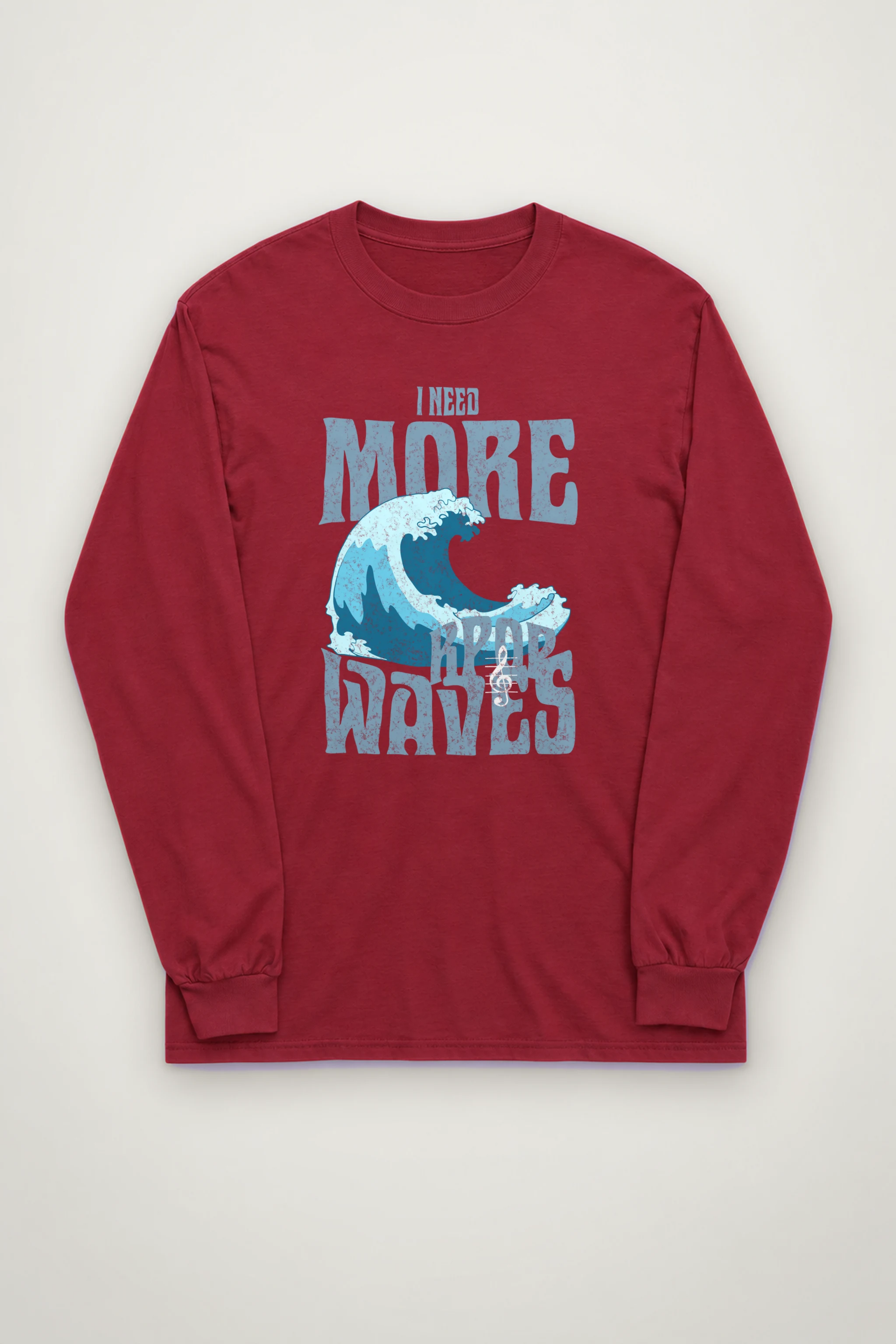 "Need More Waves" Unisex Longsleeve T-shirt