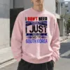 "Need To Go Korea" Heavy Blend Unisex Crewneck Sweatshirt | Gildan 18000