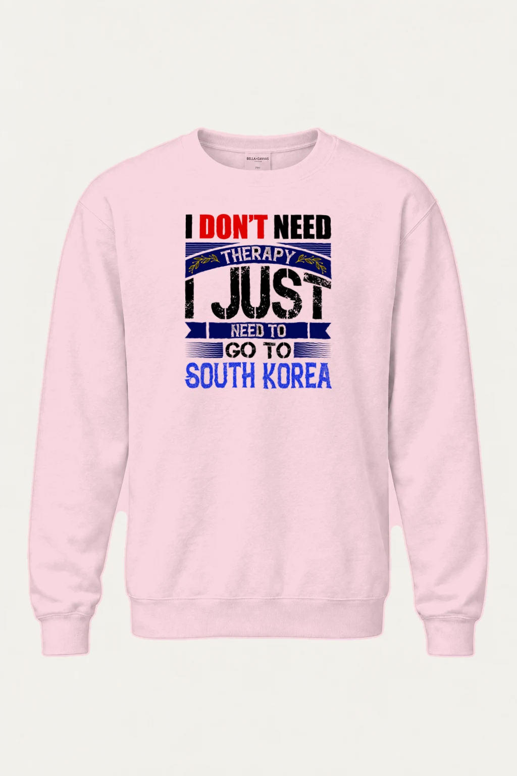 "Need To Go Korea" Heavy Blend Unisex Crewneck Sweatshirt | Gildan 18000