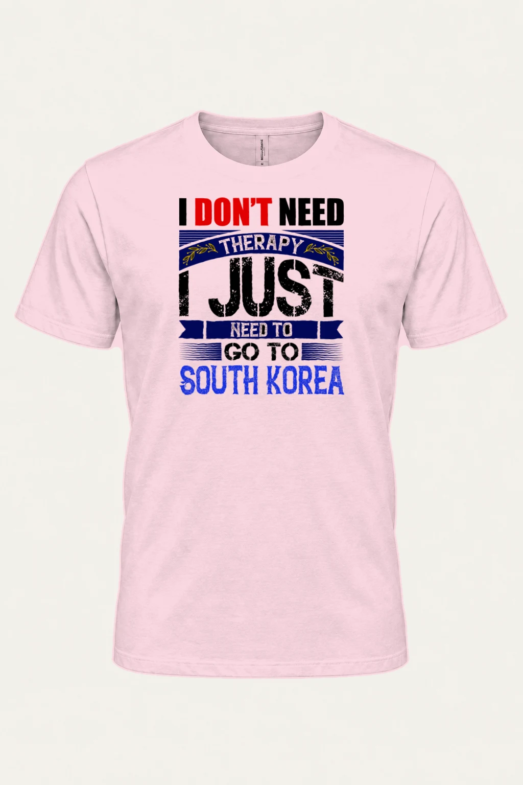 "Need To Go Korea" Heavyweight Unisex Crewneck T-shirt | Gildan 5000