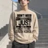 "Need To Go Korea" Unisex Longsleeve T-shirt | Gildan 2400