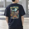 "Neo-Seoul City Nights" Heavyweight Unisex Crewneck T-shirt | Gildan 5000