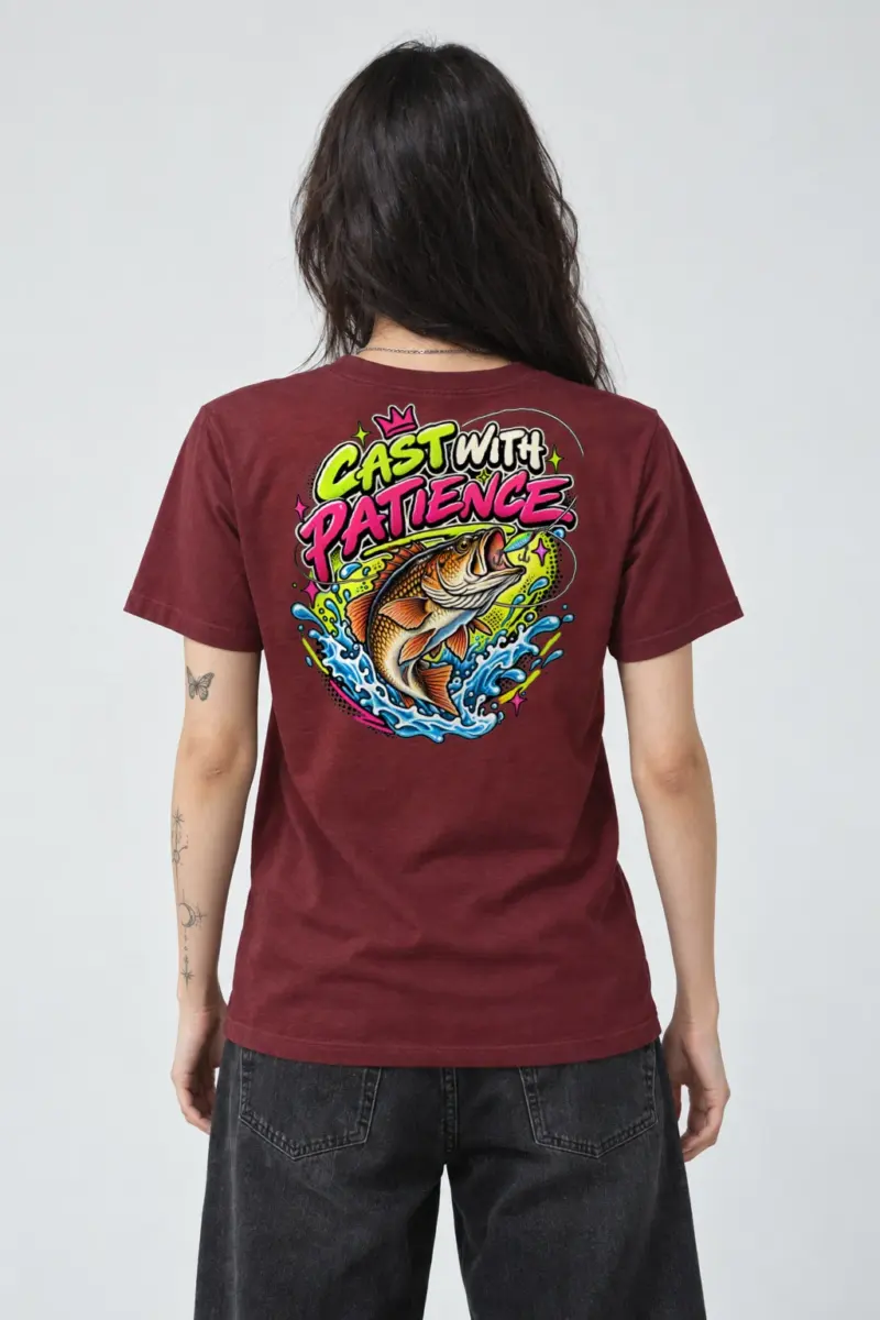 "Neon Bass Break" Heavyweight Unisex Crewneck T-shirt