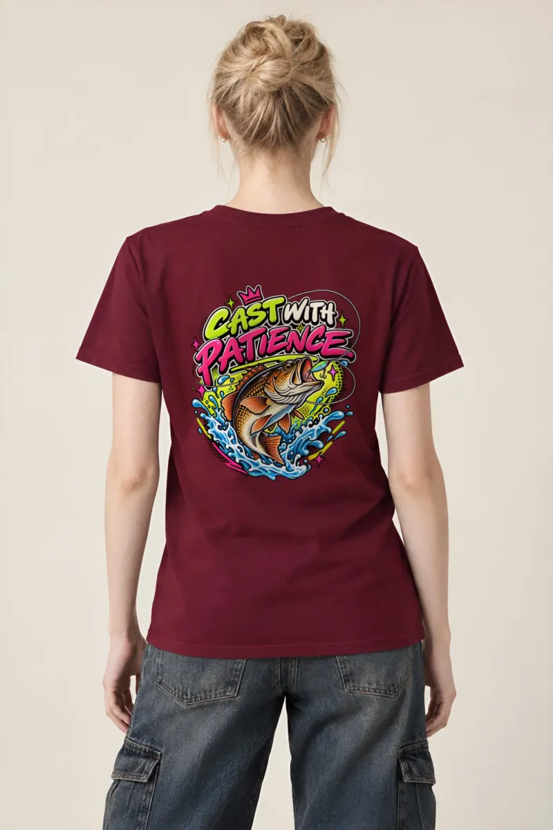 "Neon Bass Break" Heavyweight Unisex Crewneck T-shirt