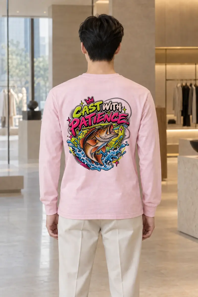"Neon Bass Break" Unisex Longsleeve T-shirt | Gildan 2400