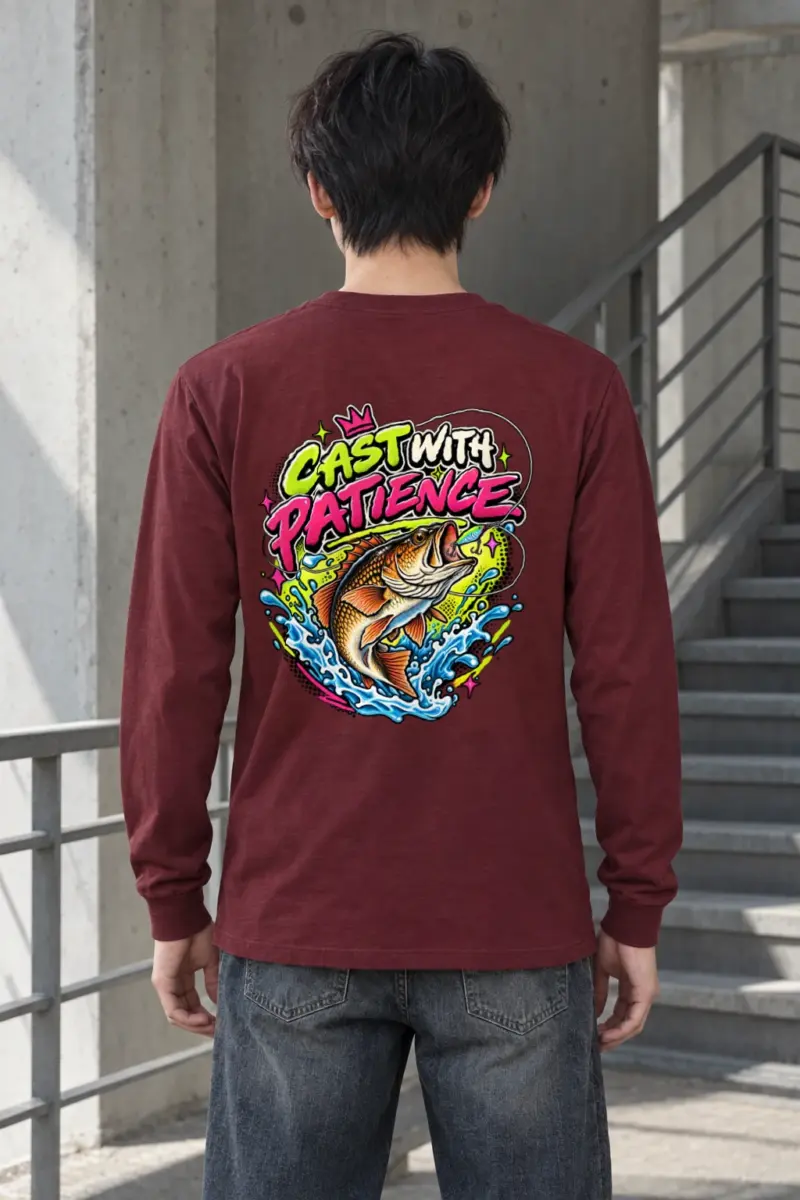 "Neon Bass Break" Unisex Longsleeve T-shirt
