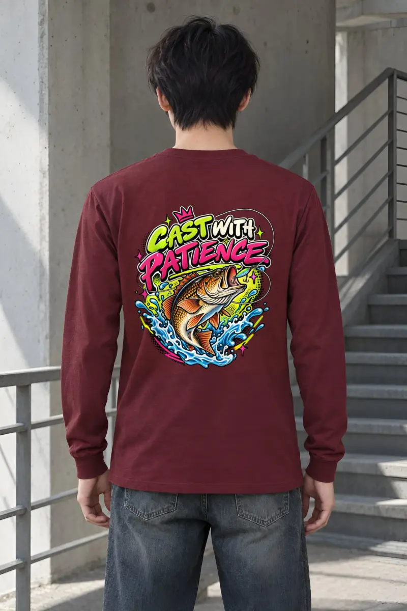"Neon Bass Break" Unisex Longsleeve T-shirt