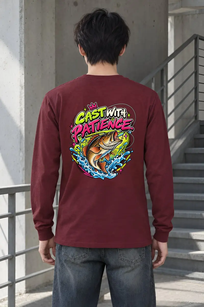 "Neon Bass Break" Unisex Longsleeve T-shirt