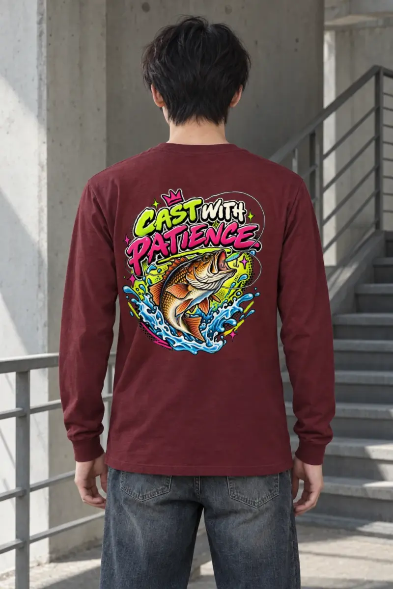 "Neon Bass Break" Unisex Longsleeve T-shirt