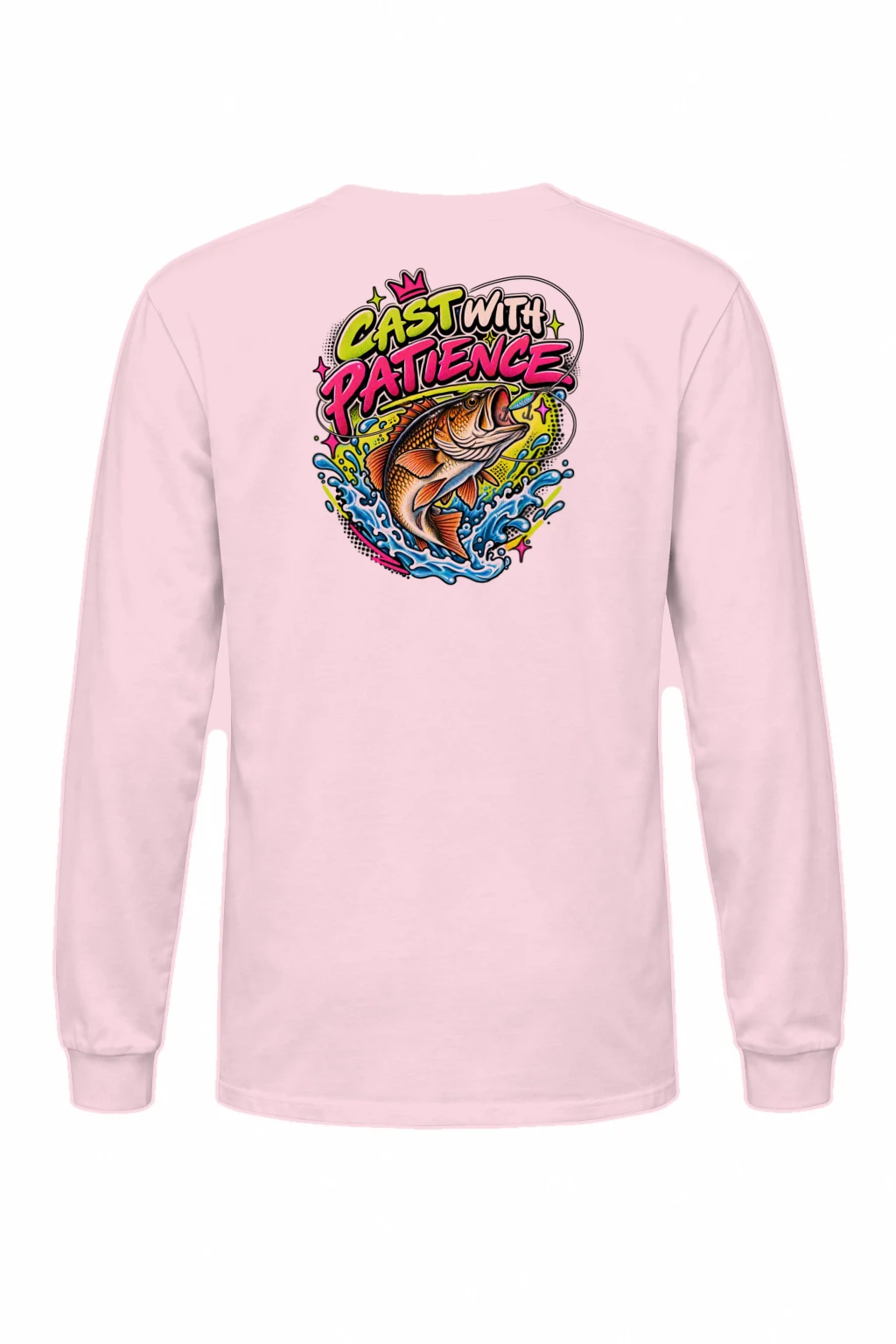 "Neon Bass Break" Unisex Longsleeve T-shirt | Gildan 2400