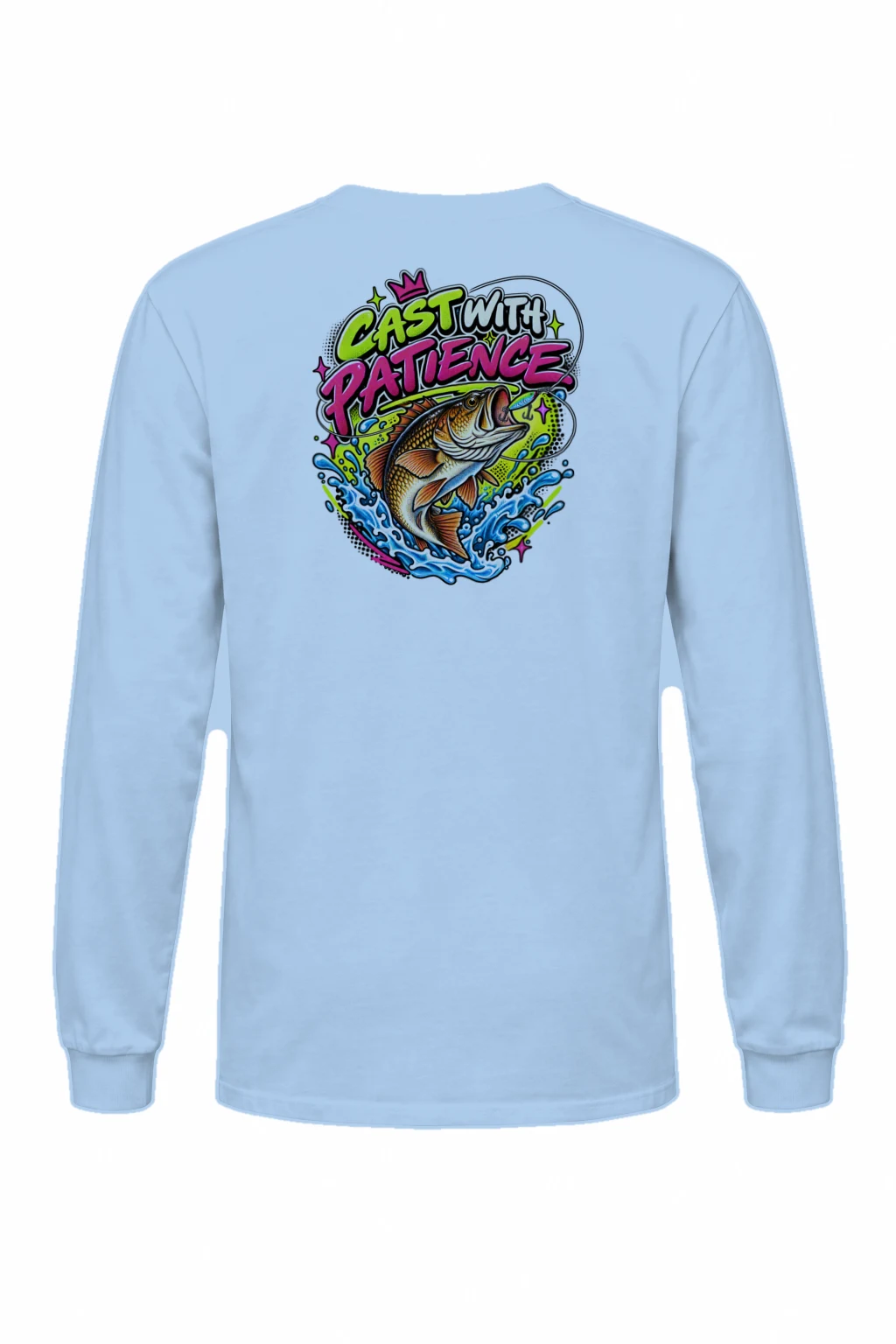"Neon Bass Break" Unisex Longsleeve T-shirt | Gildan 2400