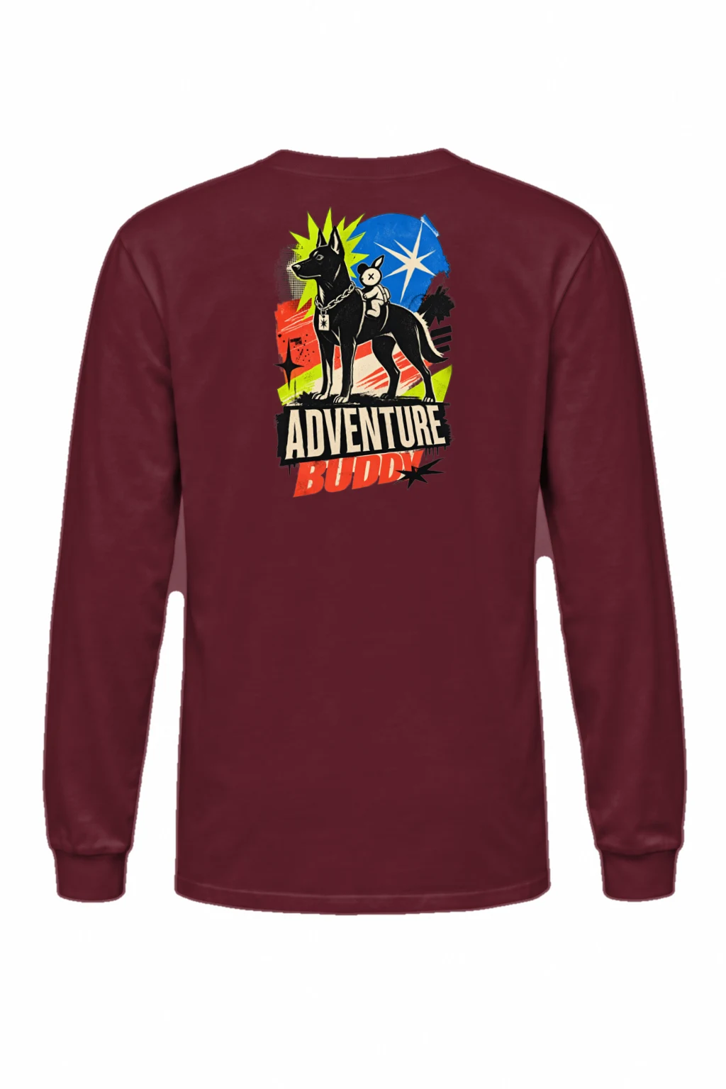 "Neon Doberman Club" Unisex Longsleeve T-shirt | Gildan 2400