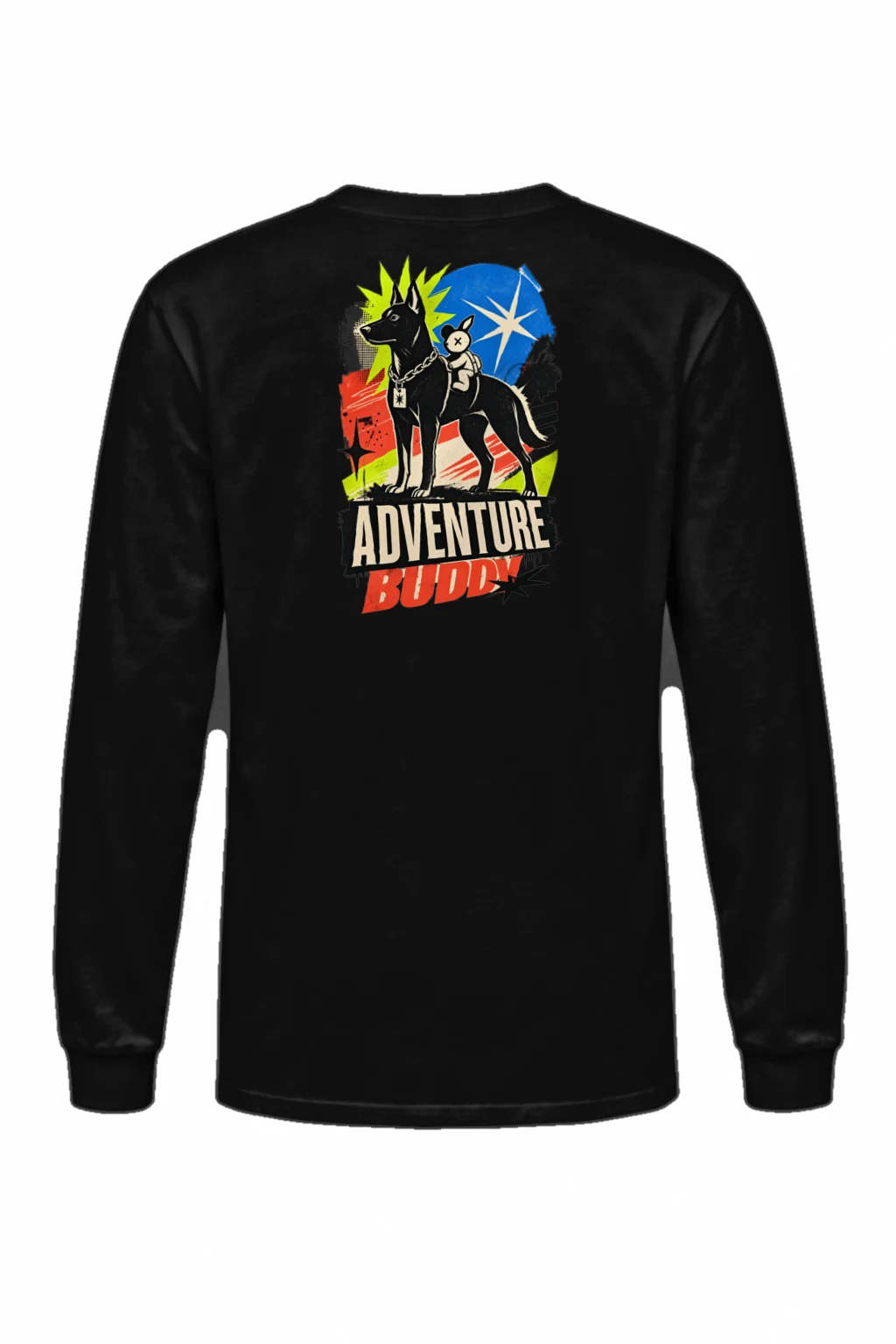 "Neon Doberman Club" Unisex Longsleeve T-shirt | Gildan 2400