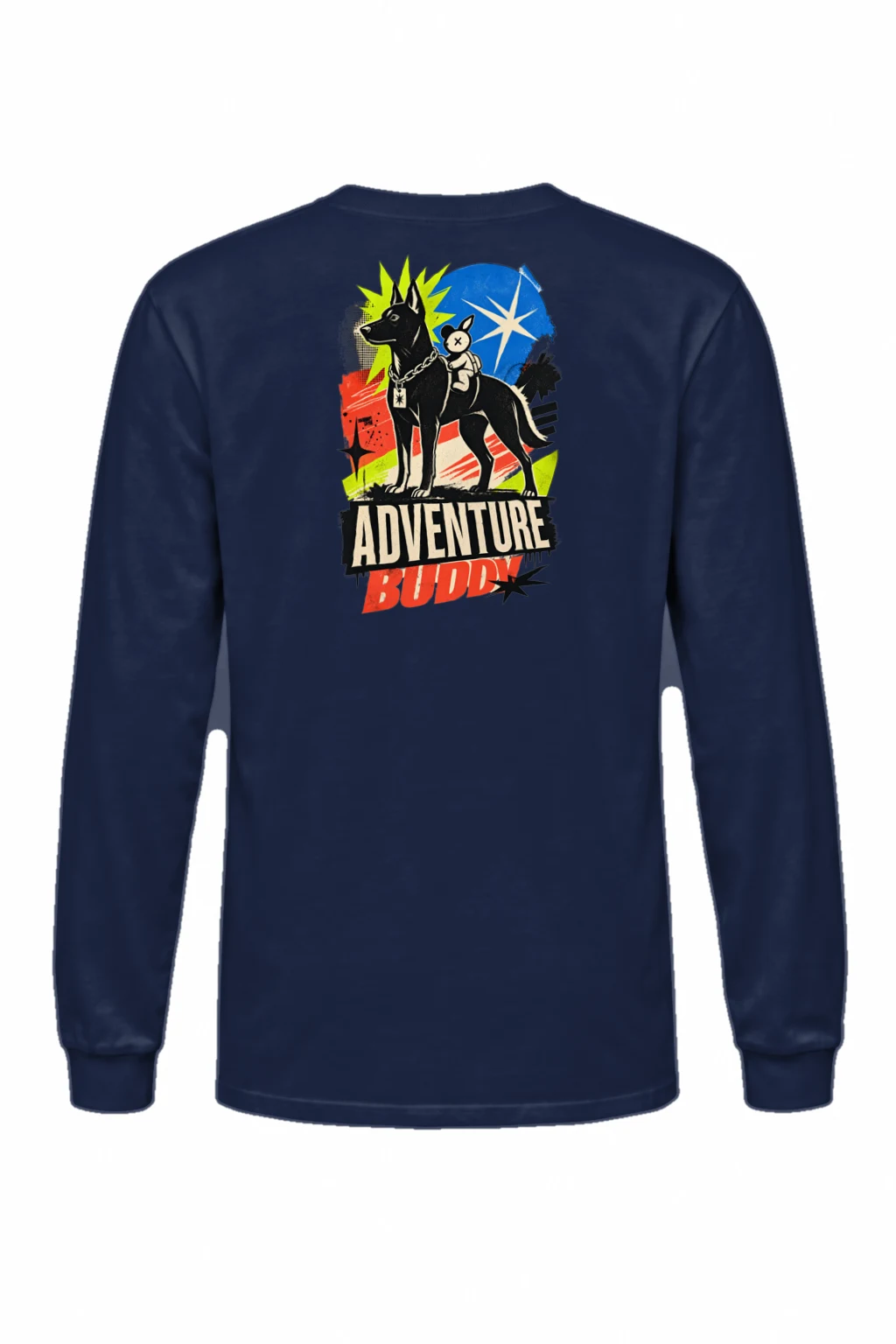 "Neon Doberman Club" Unisex Longsleeve T-shirt | Gildan 2400