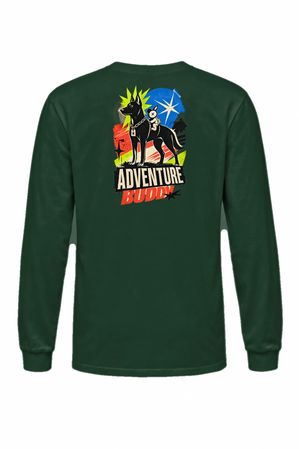 "Neon Doberman Club" Unisex Longsleeve T-shirt | Gildan 2400