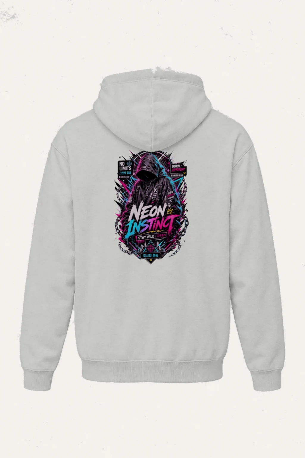 "Neon Instinct" Heavy Blend Unisex Pullover Hoodie | Gildan 18500