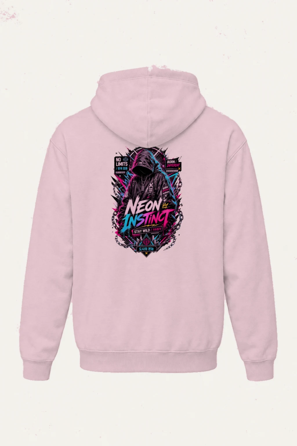 "Neon Instinct" Heavy Blend Unisex Pullover Hoodie | Gildan 18500