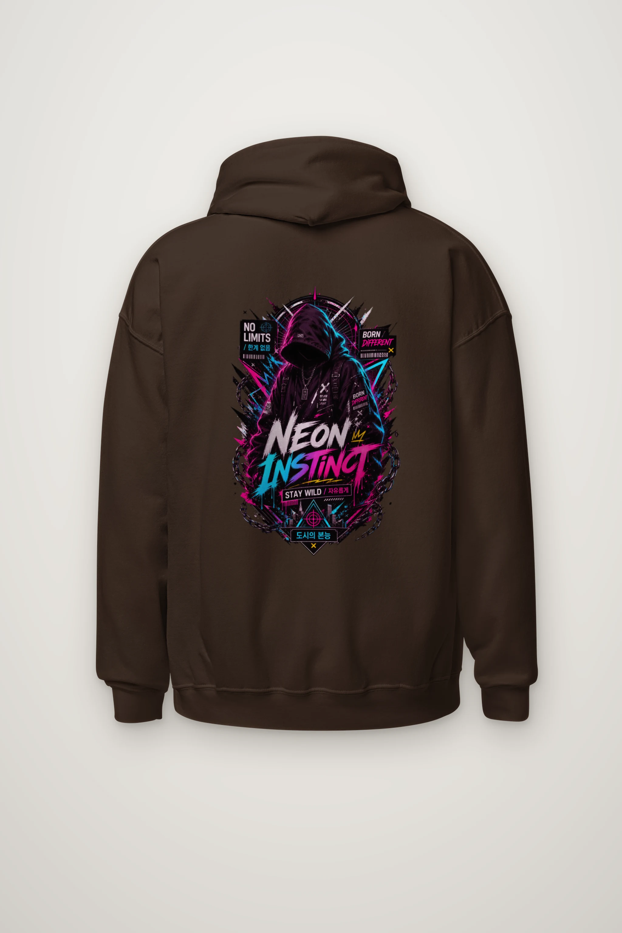 "Neon Instinct" Heavy Blend Unisex Pullover Hoodie