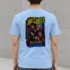 "Neon Punk Quartet" Heavyweight Unisex Crewneck T-shirt | Gildan 5000