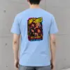 "Neon Punk Quartet" Heavyweight Unisex Crewneck T-shirt