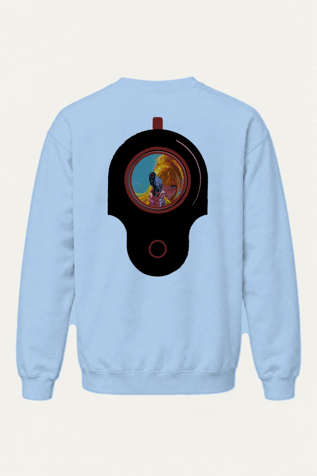 "Neon Target" Heavy Blend Unisex Crewneck Sweatshirt | Gildan 18000