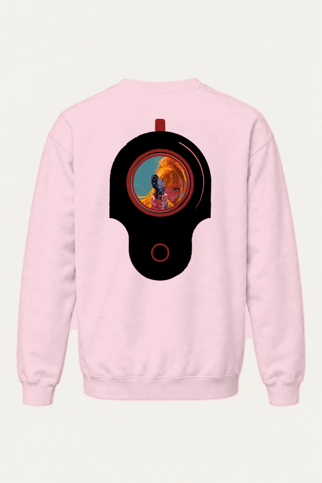 "Neon Target" Heavy Blend Unisex Crewneck Sweatshirt | Gildan 18000