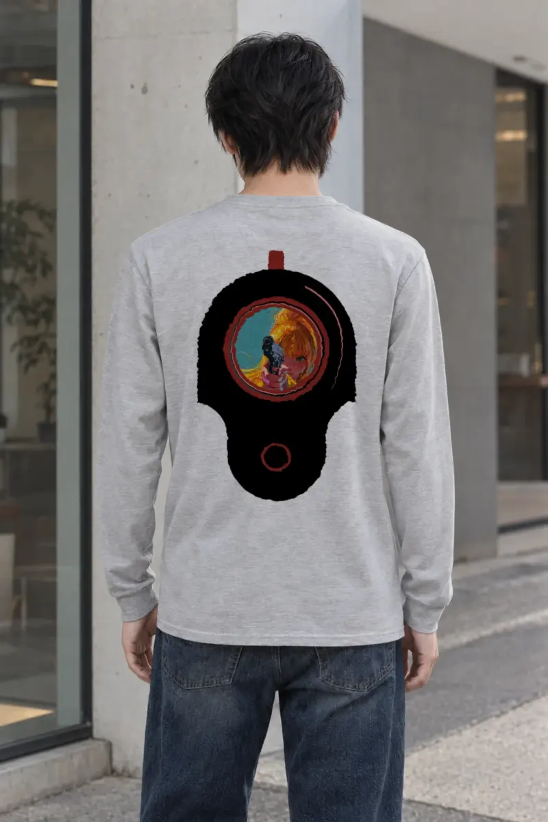 "Neon Target" Unisex Longsleeve T-shirt