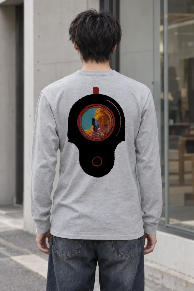 "Neon Target" Unisex Longsleeve T-shirt