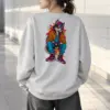 "Neon Wolf Beats" Heavy Blend Unisex Crewneck Sweatshirt | Gildan 18000