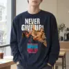 "Never Give Up Climb" Unisex Longsleeve T-shirt | Gildan 2400