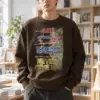 "Never Give Up" Heavy Blend Unisex Crewneck Sweatshirt | Gildan 18000