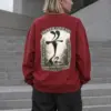 "Never Give Up" Heavy Blend Unisex Crewneck Sweatshirt | Gildan 18000