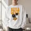 "Never Give Up" Heavy Blend Unisex Crewneck Sweatshirt | Gildan 18000